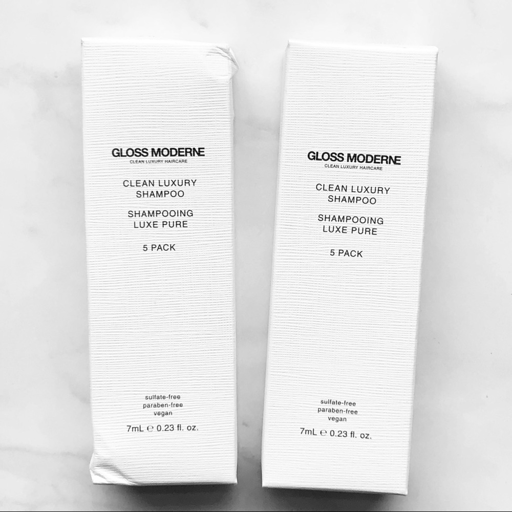 Gloss Moderne Clean Luxury Shampoo Travel 10 Pack